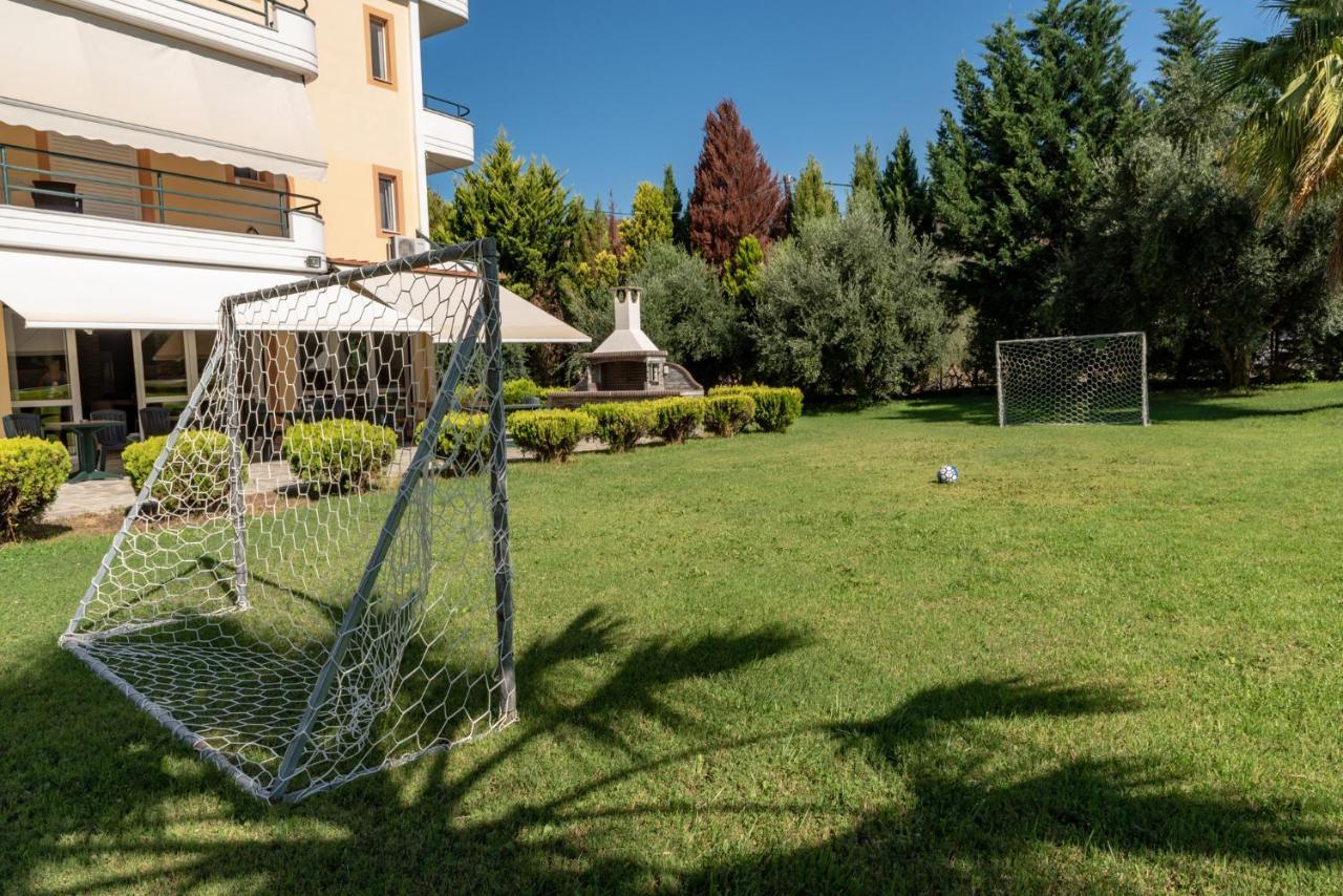 Anilio Plaza Aparthotel Zacharo Bagian luar foto