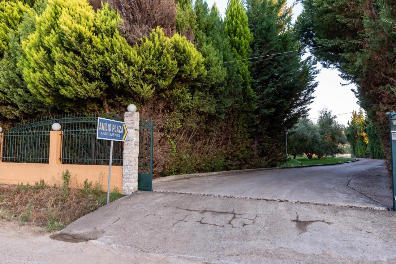 Anilio Plaza Aparthotel Zacharo Bagian luar foto