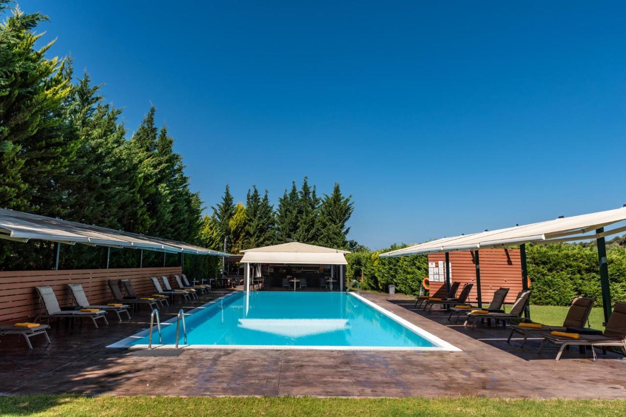 Anilio Plaza Aparthotel Zacharo Bagian luar foto